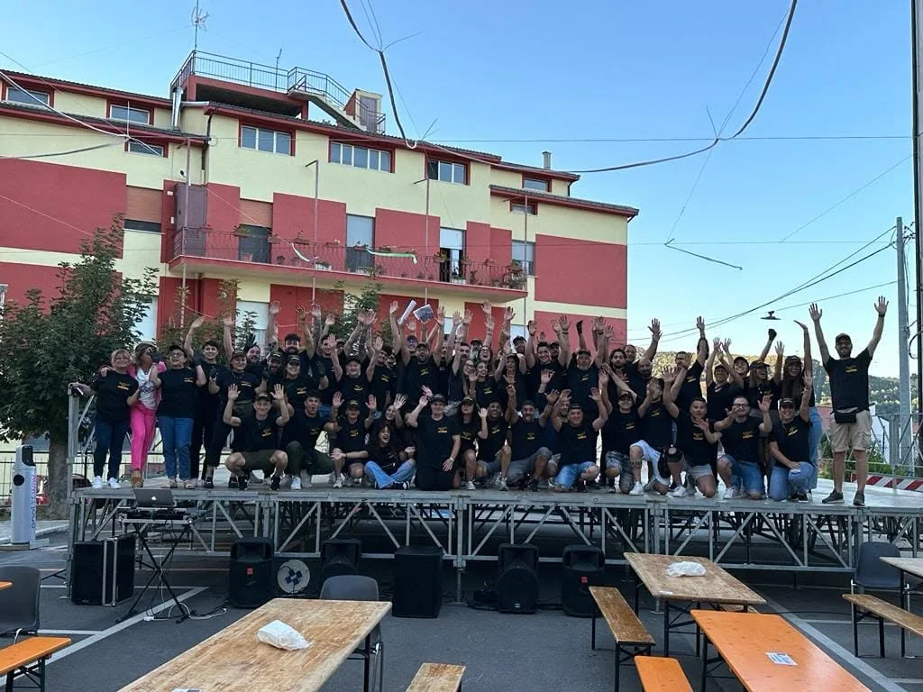 Lo staff della Pro Loco Castelmauro